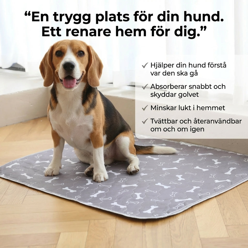 Nordisk Tass Potträningsmatta