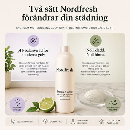 Nordfresh naturligt doftsatt mopptvål 120 Ml